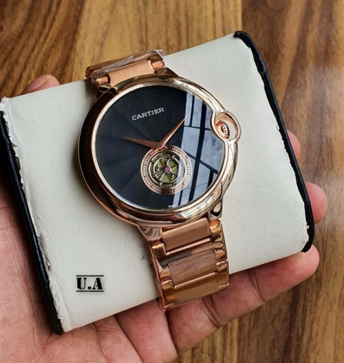 Acartiera Ballon Quartz Watch Rose Gold