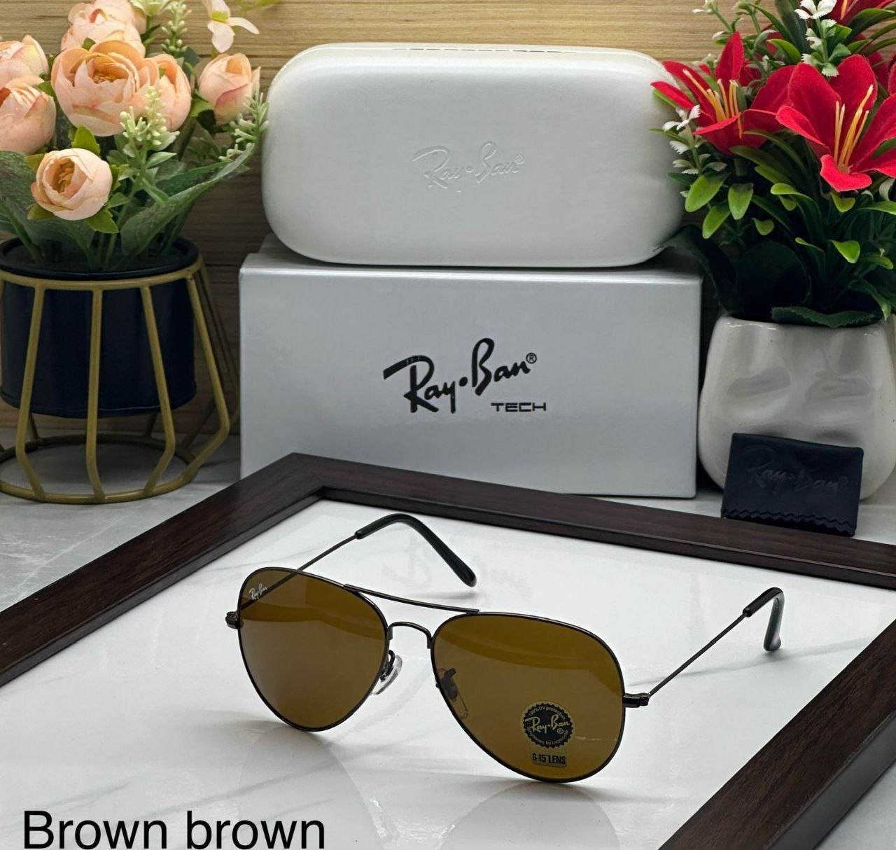 Araybana Aviator Rb 3025 Brown Brown