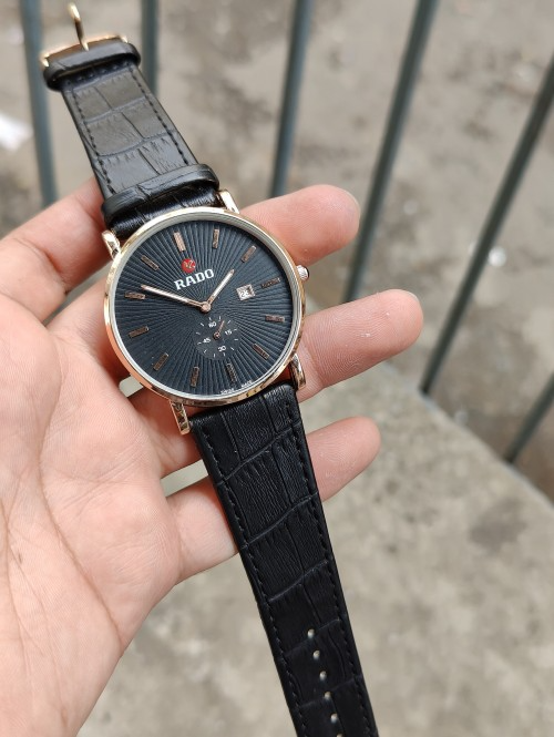 Aradoa Jubile Wl 806 Rose Gold Black Formal Watch