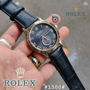 Arolexa Oyster Perpetual 6348 Formal Rose Gold Black Crono Working