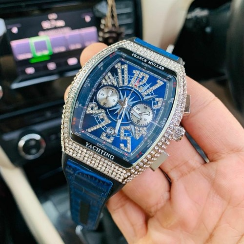 Afrank Mullera Silver Diamond Quartz