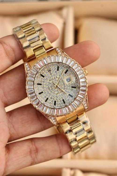 Arolexa Diamond Gold Date Just Working