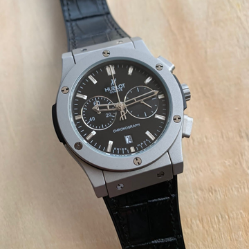 Ahublota Big Bang Quartz 582889 Japan Premium Matt Grey  Black