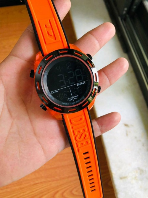 Adiesela Digital Silicon Rubber Belt 5 Bar 9289 Orange