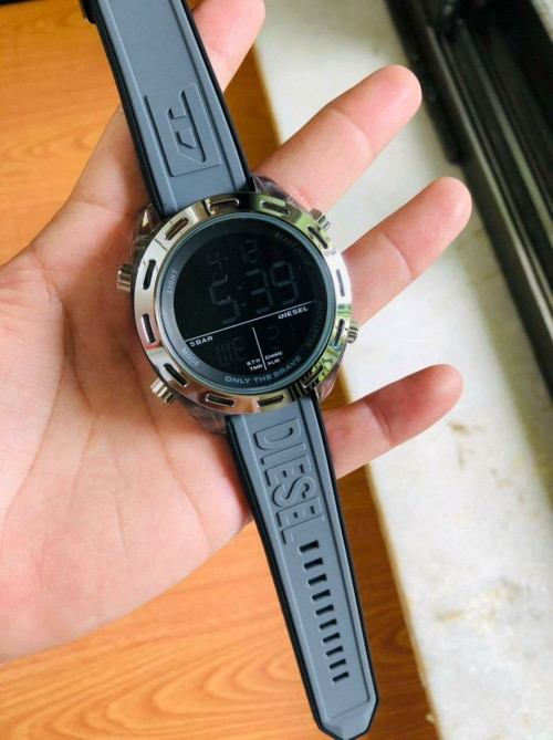 Adiesela Digital Silicon Rubber Belt 5 Bar 9289 Grey