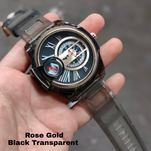 Anepica N8850 Rose Gold Black Transparent All Working Quartz