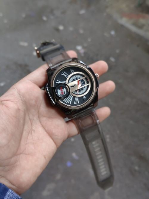 Anepica N8850 Rose Gold Black Transparent All Working Quartz