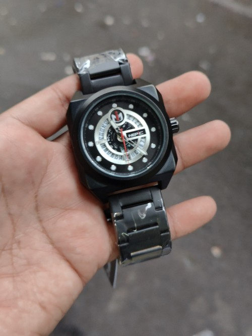 Anepica N6017 Chain Full Black  Square Adiesela Dial Quartz