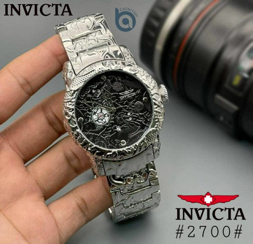 Ainvictaa Date Working Big Dial Silver
