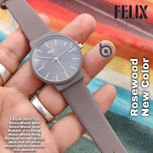 Afelixa 90575 L Rose Wood New Color Rubber Finishing Quartz