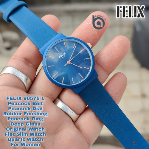 Afelixa 90575 L Full Peacock Color Rubber Finishing Quartz