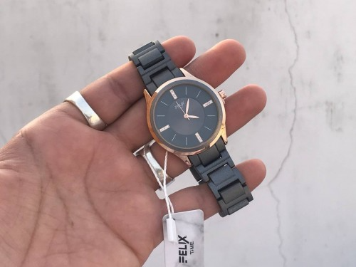 Afelixa 90540 L Greys Black Dial Ipg Quartz