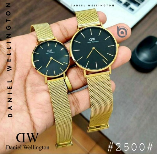 Adaniel Wellingtona B36R11 Gold Black Flet Dial Quartz